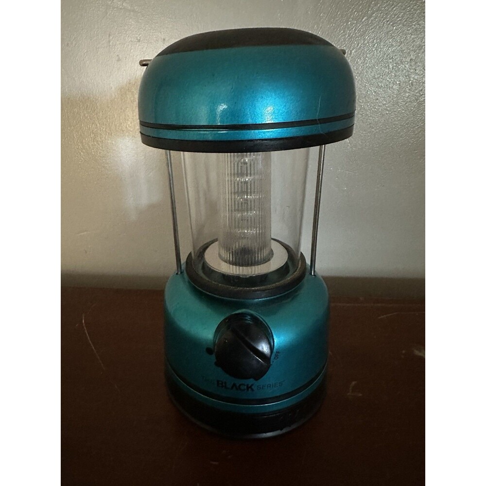 Sharper Image LED Utility Camping Lantern Indoor Outdoor  9 in tall